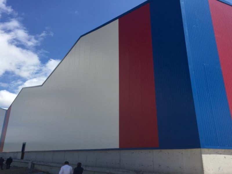 ÇANKIRI 40.000 M2 RAFTÜRK ÇATI VE CEPHE PANELİ UYGULAMA