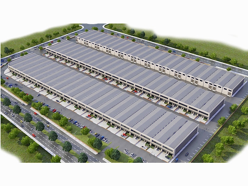Aspak Sanayi Sitesi 35,000 m2 Çatı Paneli Uygulaması
